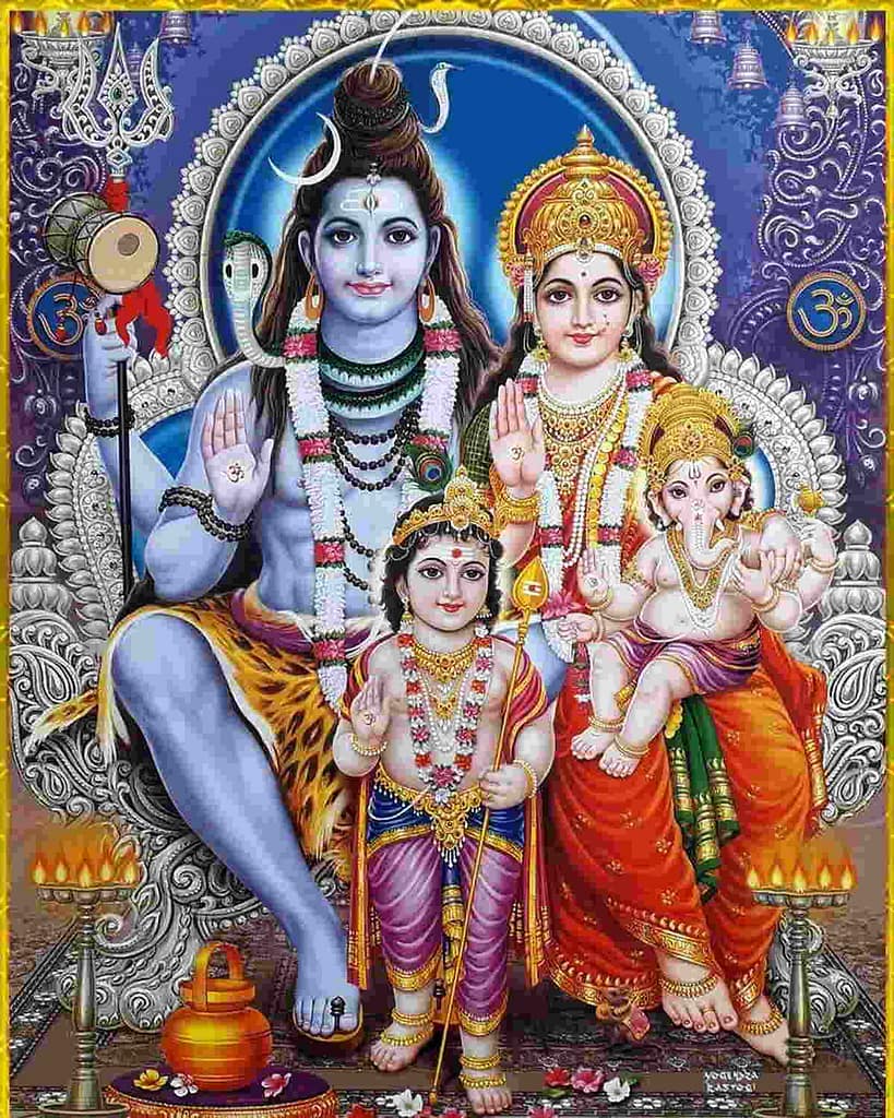 Beautiful 90+ Lord Shiva Family (Shiv Parivar) Images Hd wallpapers ...